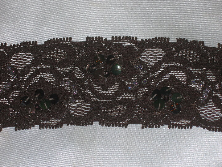 Brun stretchspets 45 mm