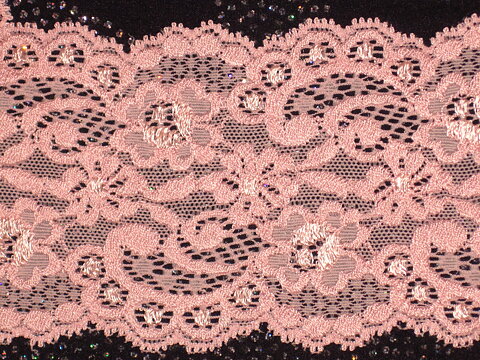 Rosa stretchspets 152 mm