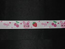Vitt kaninband 22 mm