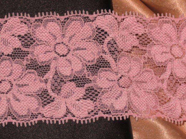 Rosa stretchspets 63 mm