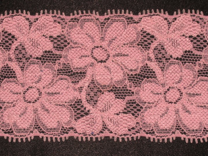 Rosa stretchspets 63 mm