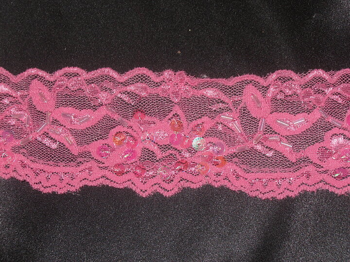 Rosa stretchspets 55 mm