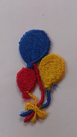 Ballongapplikation (30 x 50 mm)