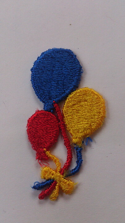 Ballongapplikation (30 x 50 mm)