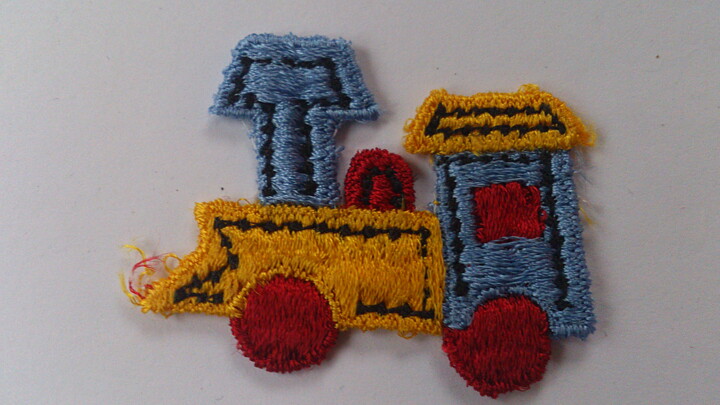 Tågapplikation (50 x 35 mm)