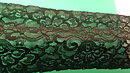 Svart stretchspets 110 mm
