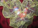 Gul halsapplikation (160 x 260 mm)