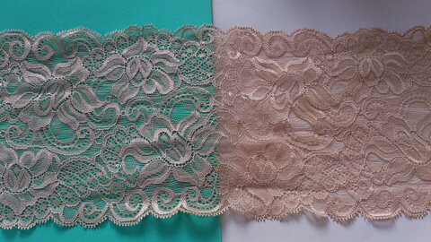 Beige stretchspets 145 mm