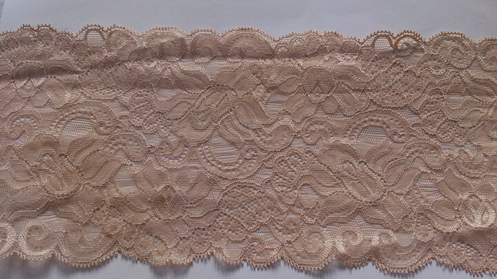 Beige stretchspets 145 mm