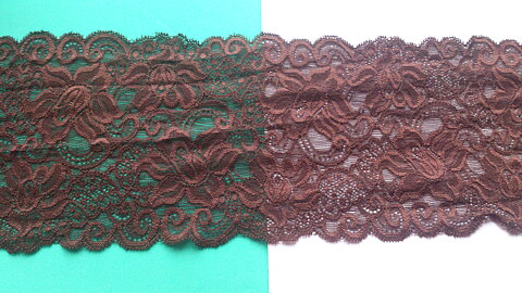 Brun stretchspets  140 mm