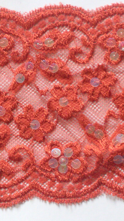 Orange stretchspets 145 mm