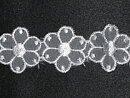 Vit broderispets 27 mm