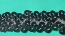 Silverfärgat paljett-stretchband 20 mm