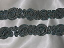 Blått applikationsband (620 X 25 mm) 