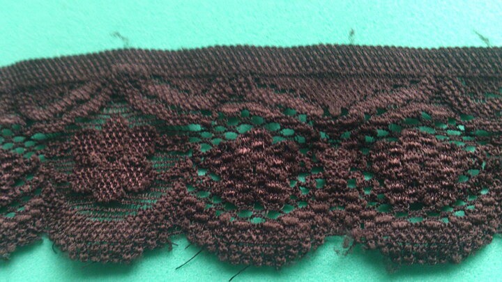 Brun stretchspets  35 mm