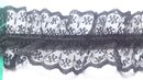 Svart stretchspets 45 mm