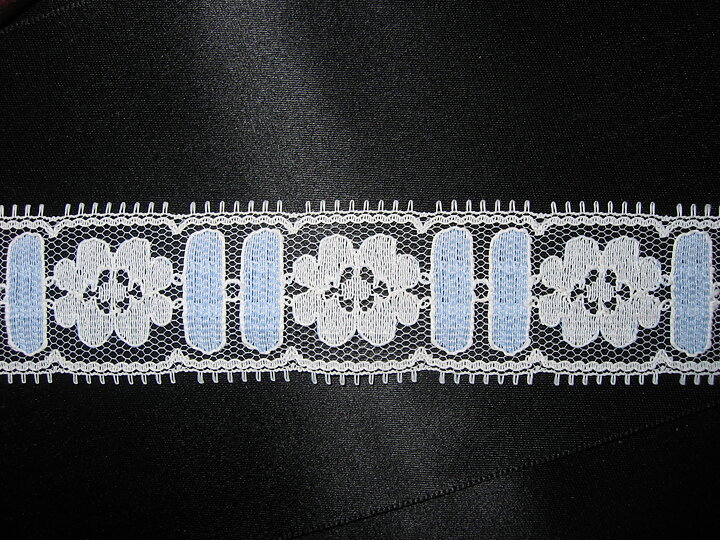 Blå spets 35 mm