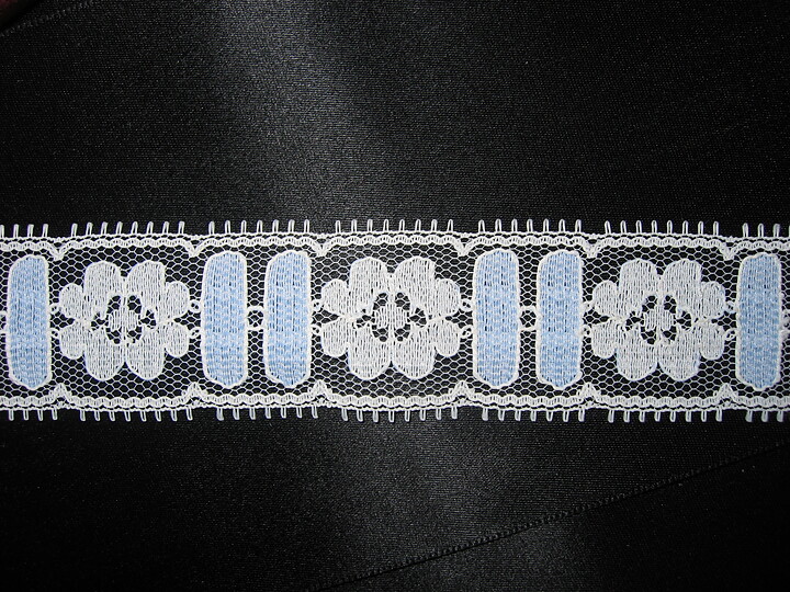 Blå spets 35 mm
