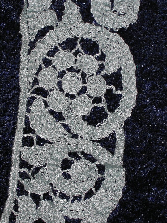 Blå-Grön krage (330 x 70 mm)