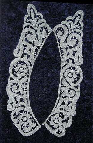 Blå-Grön krage (330 x 70 mm)