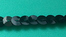 Svart paljettband 8 mm