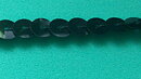 Svart paljettband 8 mm