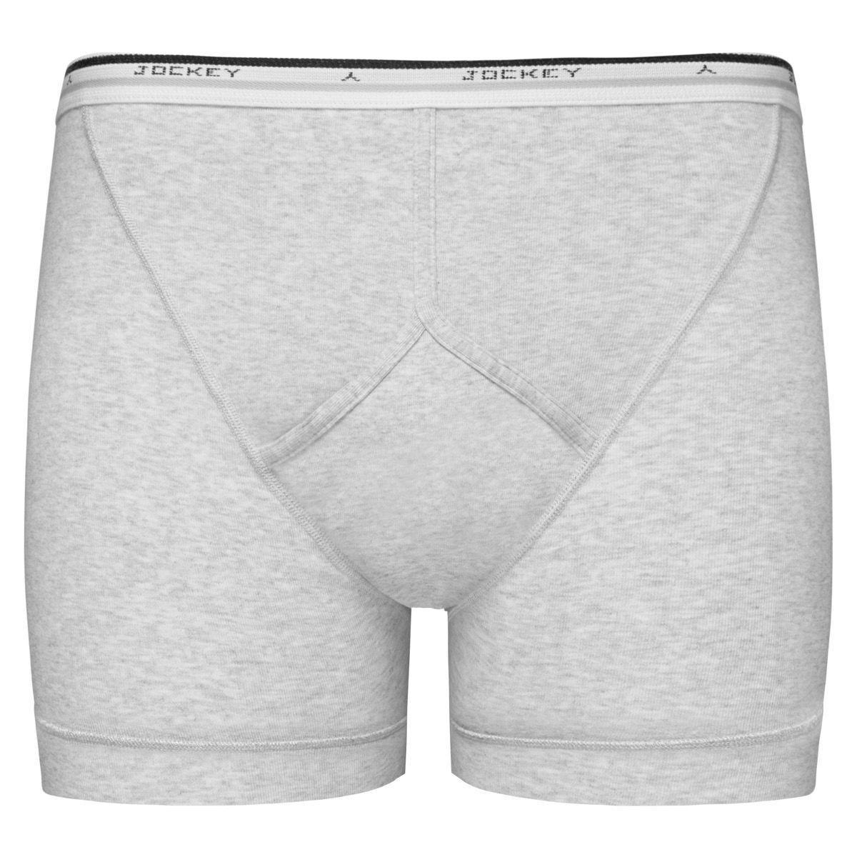 Jockey Trunk, Classic (gylf), grå, 2-pack