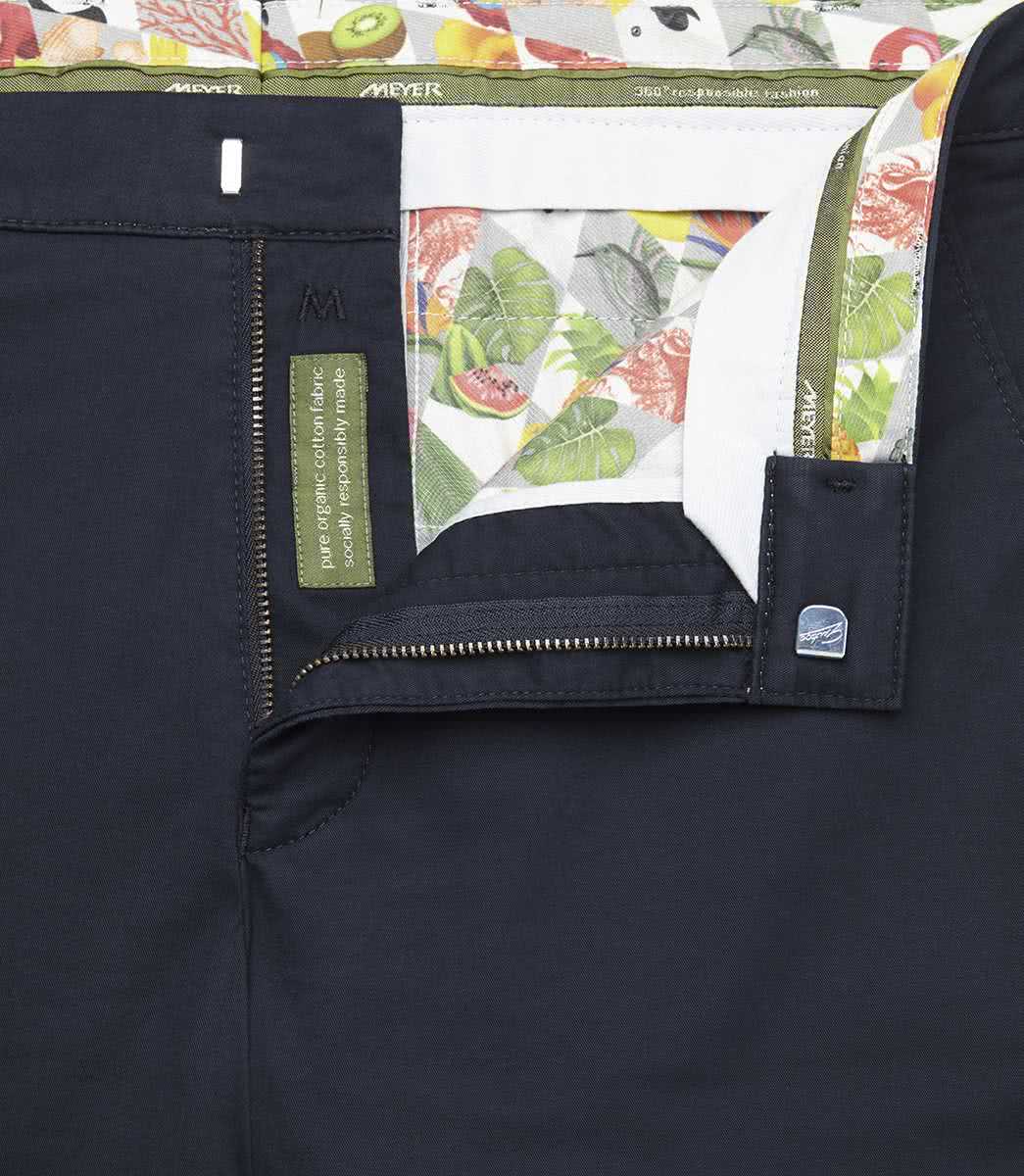 Blå (navy) shorts i citymodell (Meyer / B-Palma) - 4