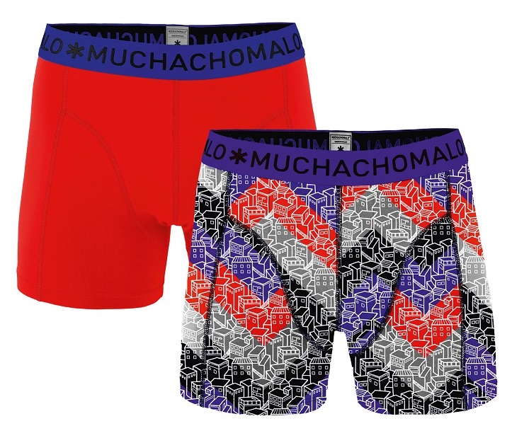 Temakalsong “Lost in the city” boxer (2-pack) (Muchachomalo) (finns i strl S)