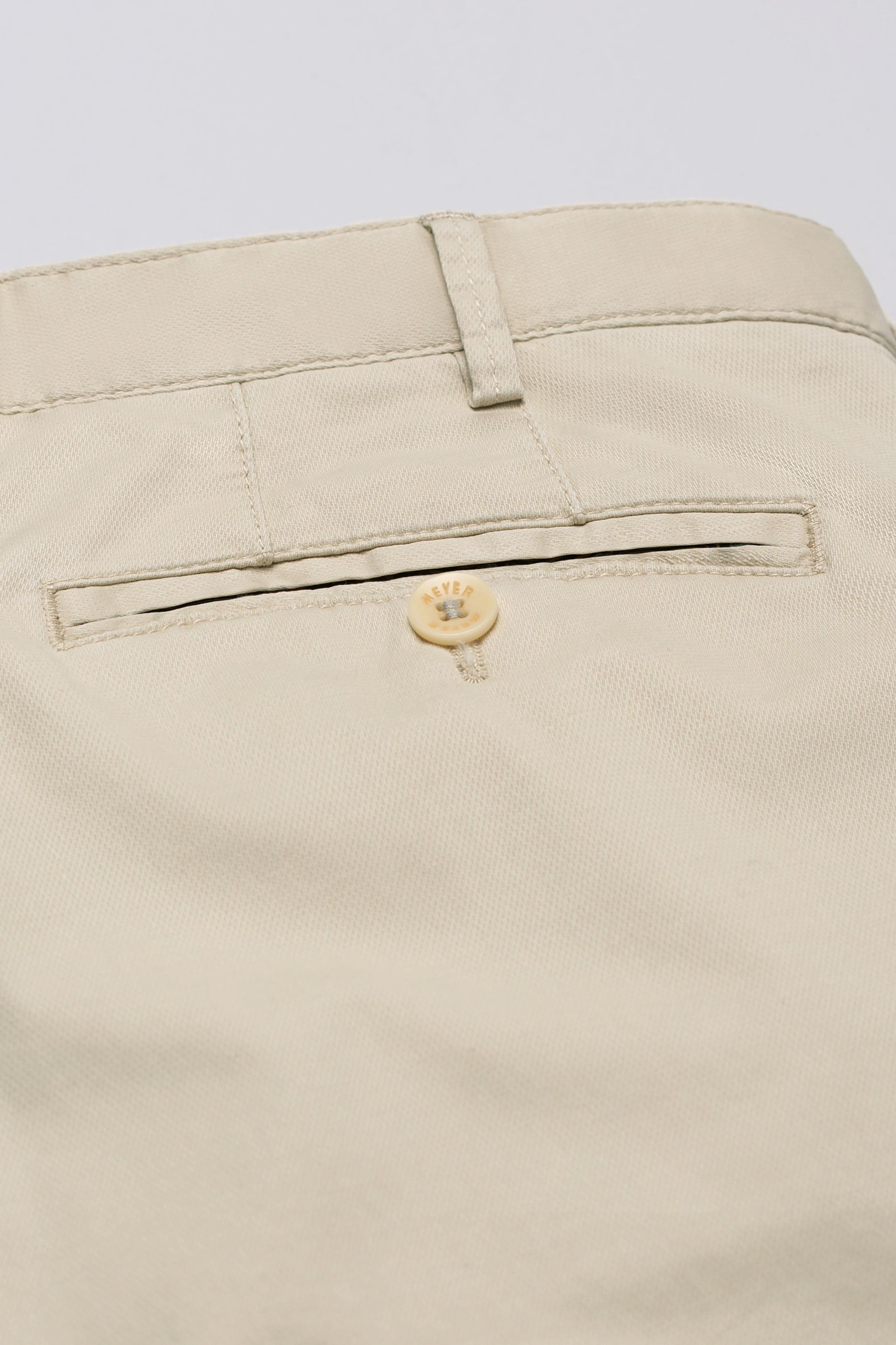 Beige chinos i resemodell, Flex Micro och modern passform (Meyer / Oslo) (finns i strl 50) - 6