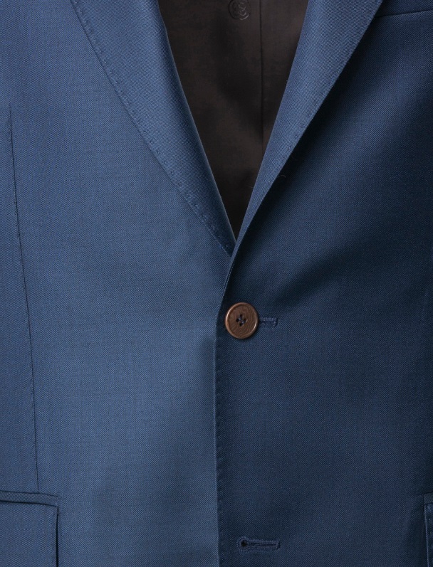 Blå kavaj i S'110 ull och slim fit  (mod Paxton från Cavaliere/Vitale Barberis) - 2
