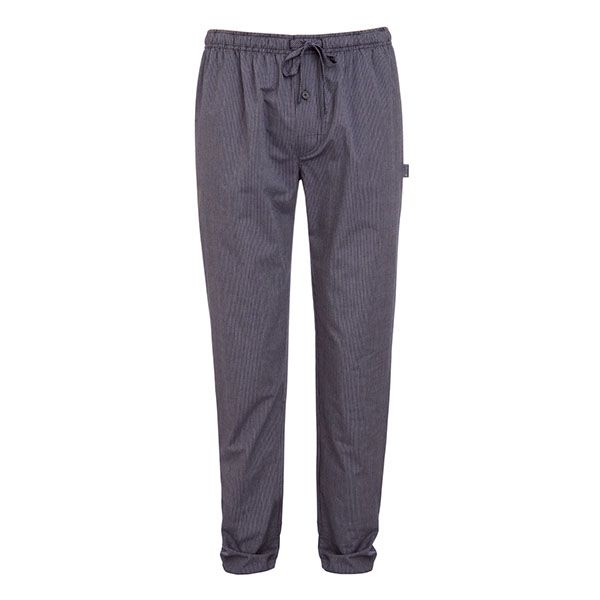 Pyjamas (byxor) med lång benlängd, poplin, marinblå (Jockey)