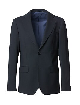 Svart kavaj i ull och slim fit  (mod Cooper från Cavaliere/Marzotto)