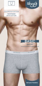 Sloggi Basic Short boxer 4-pack silver