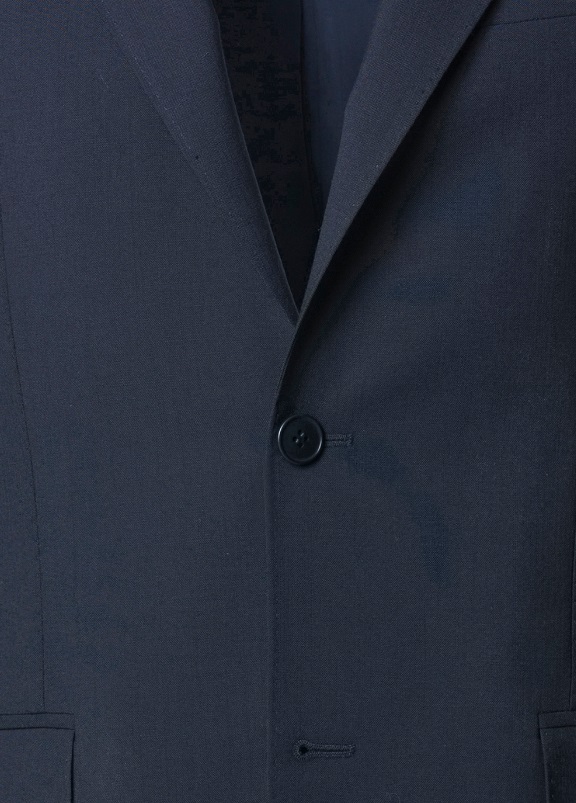 Marinblå kavaj i ull och slim fit  (mod Cooper från Cavaliere/Marzotto) - 2
