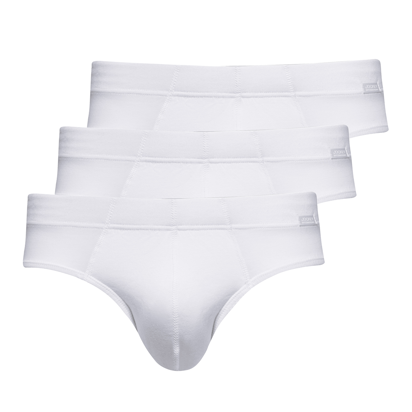 Jockey Brief, Cotton+, 3-pack vit