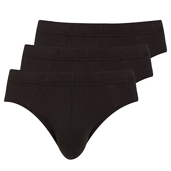 Jockey Brief, Cotton+, 3-pack svart