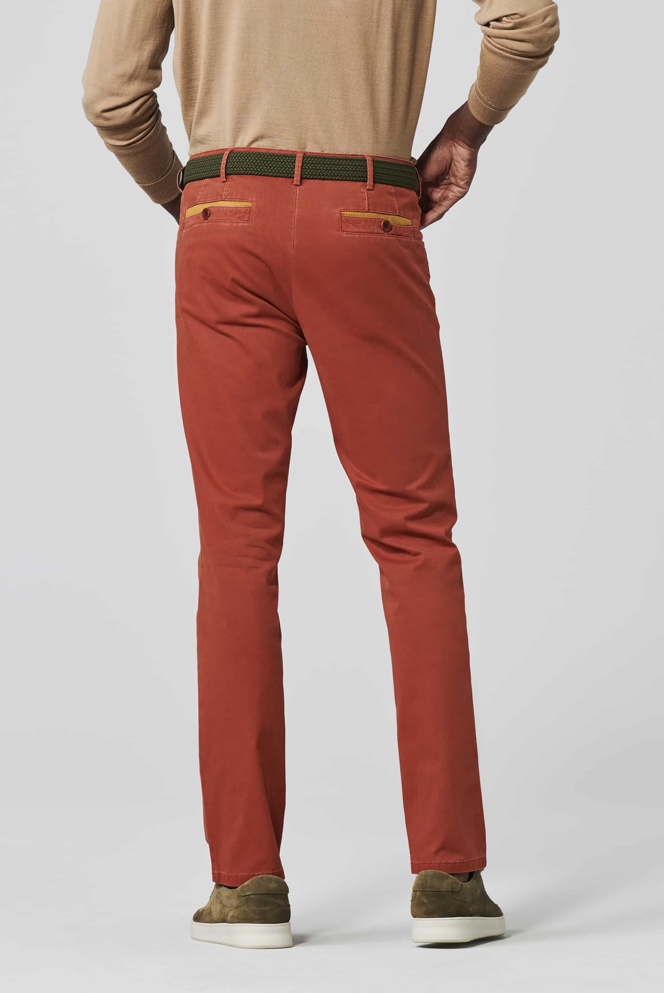 Röd (amber)  jeanshybrid i Casual Two-Tone och normal passform (Meyer / Diego) (finns i strl 110) - 2
