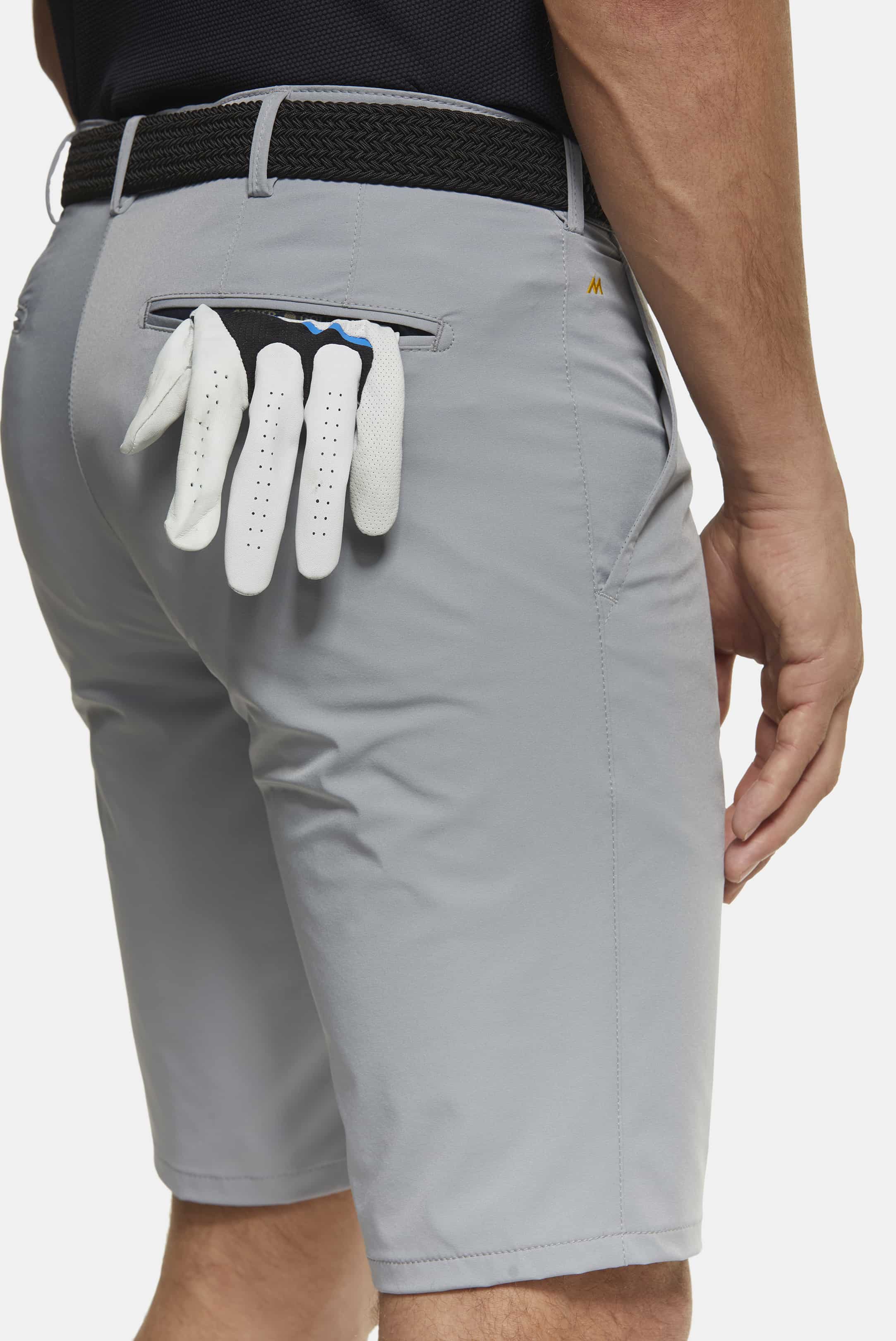 Grå  (ljusgrå) shorts i golfmodell, High Performance och Super-Stretch (Meyer / B-St. Andrews) - 4