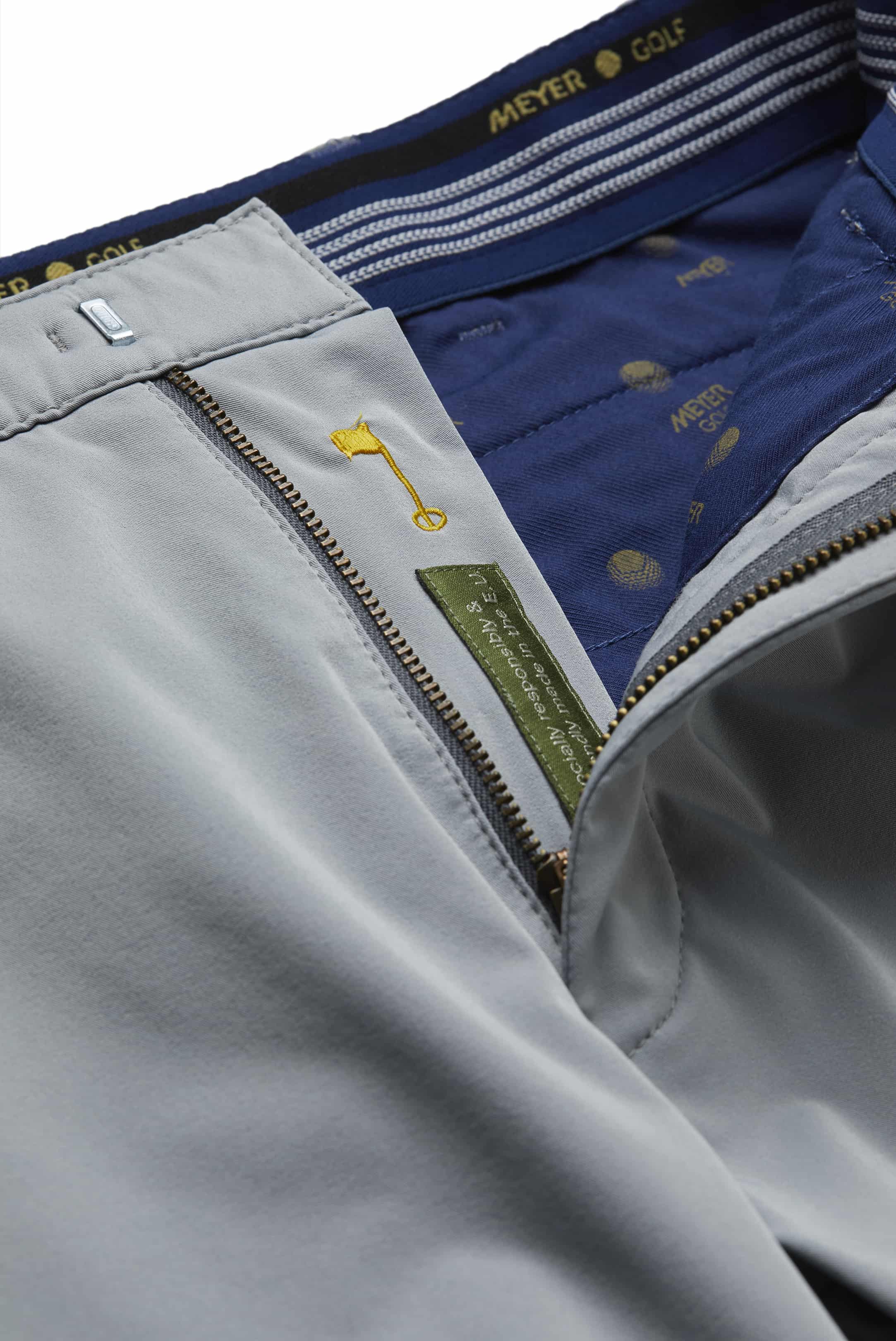 Grå  (ljusgrå) shorts i golfmodell, High Performance och Super-Stretch (Meyer / B-St. Andrews) - 6