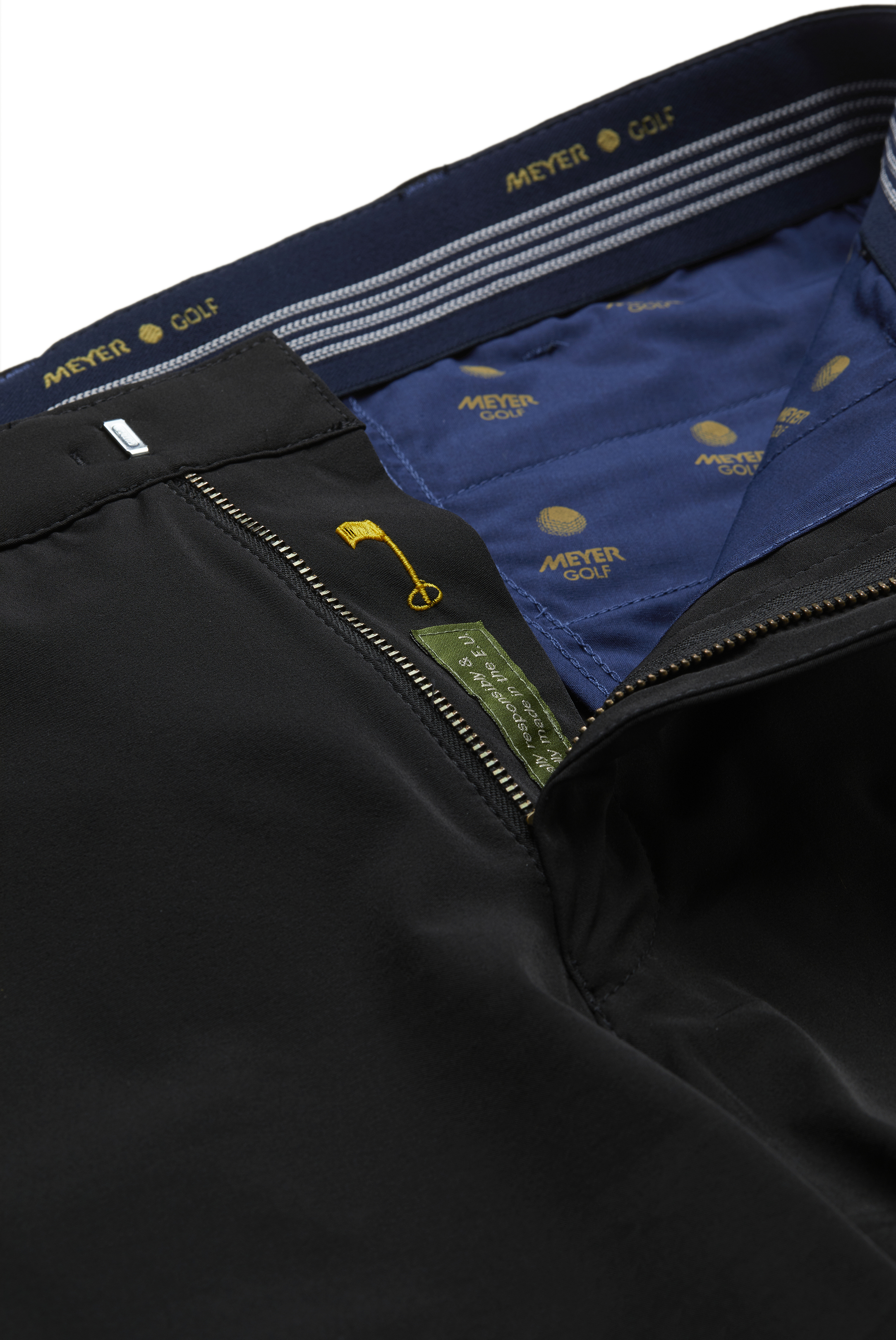 Svarta shorts i golfmodell, High Performance och Super-Stretch (Meyer / B-St. Andrews) - 5