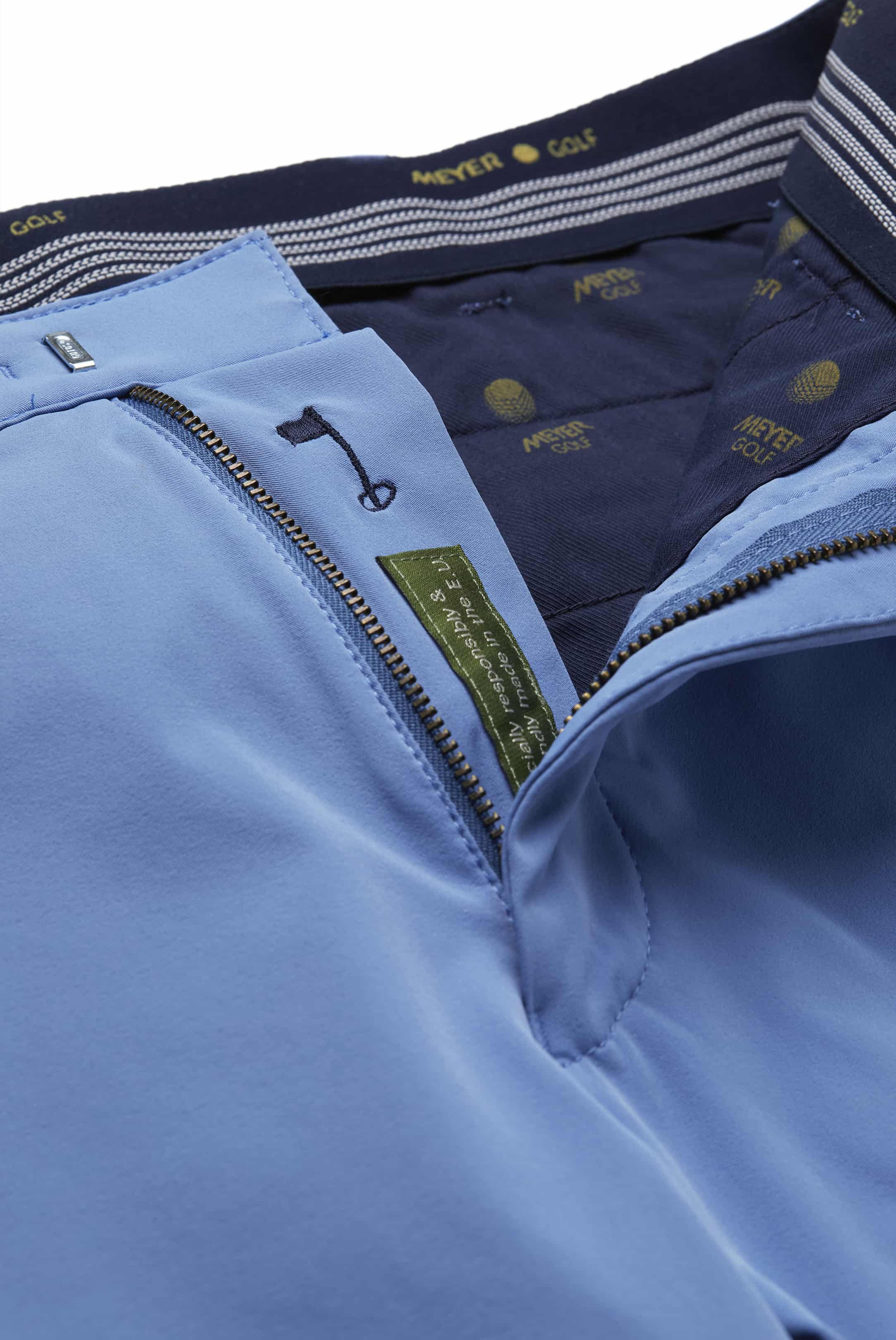 Blå (ljusblå) shorts i golfmodell, High Performance och Super-Stretch (Meyer / B-St. Andrews) - 5