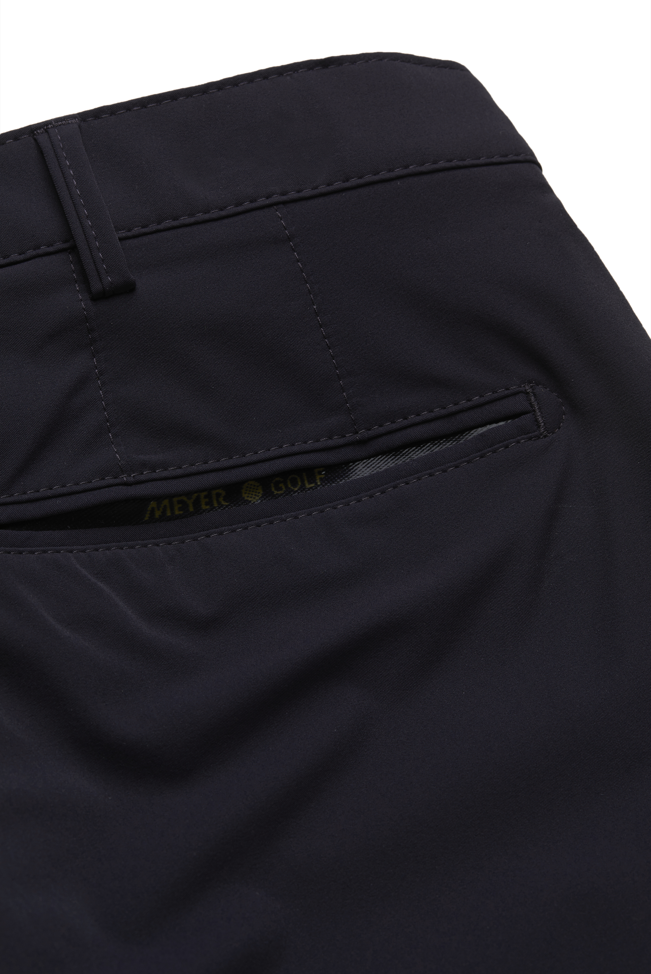 Blå (marinblå) shorts i golfmodell, High Performance och Super-Stretch (Meyer / B-St. Andrews) - 5