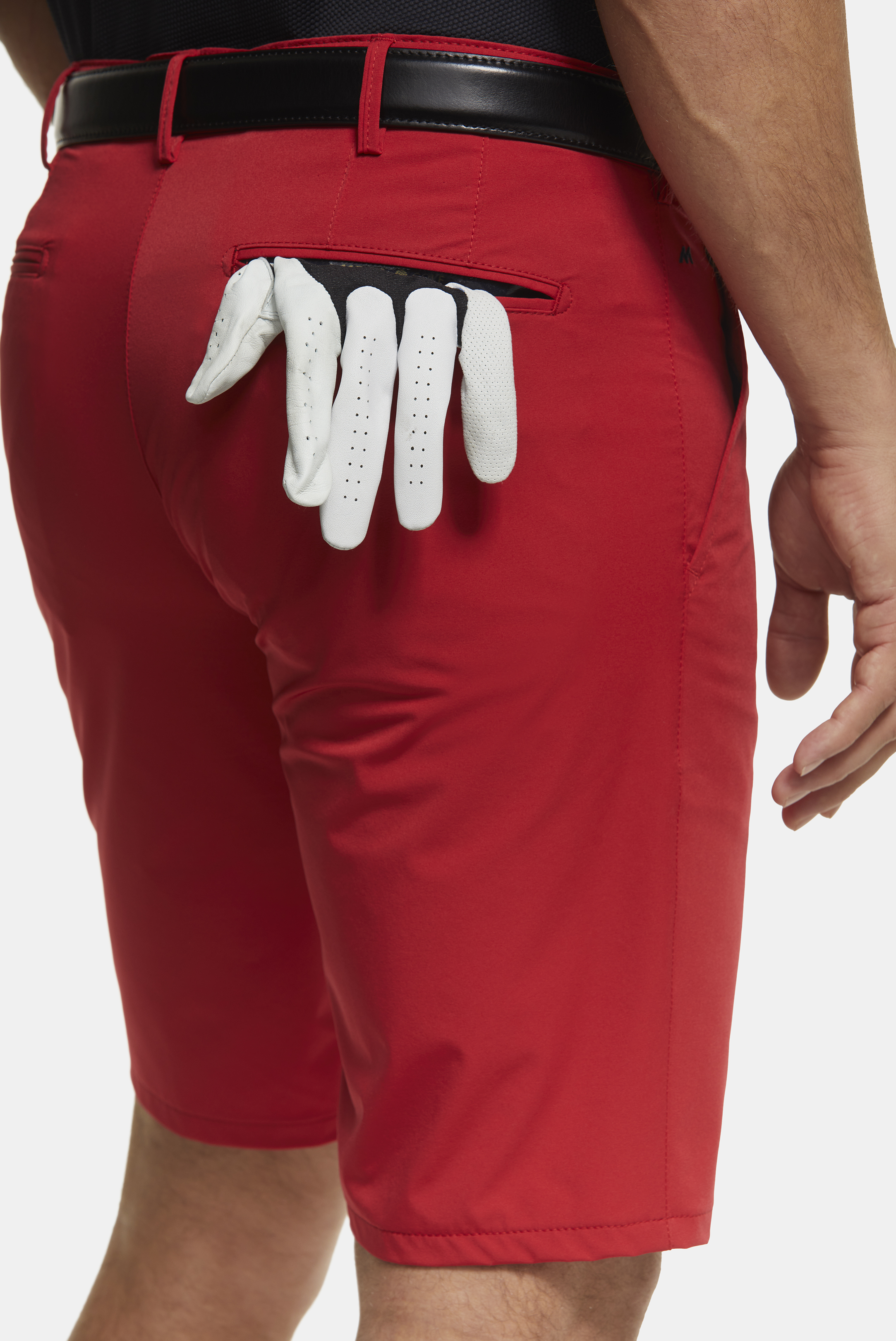 Röda shorts i golfmodell, High Performance och Super-Stretch (Meyer / B-St. Andrews) - 4