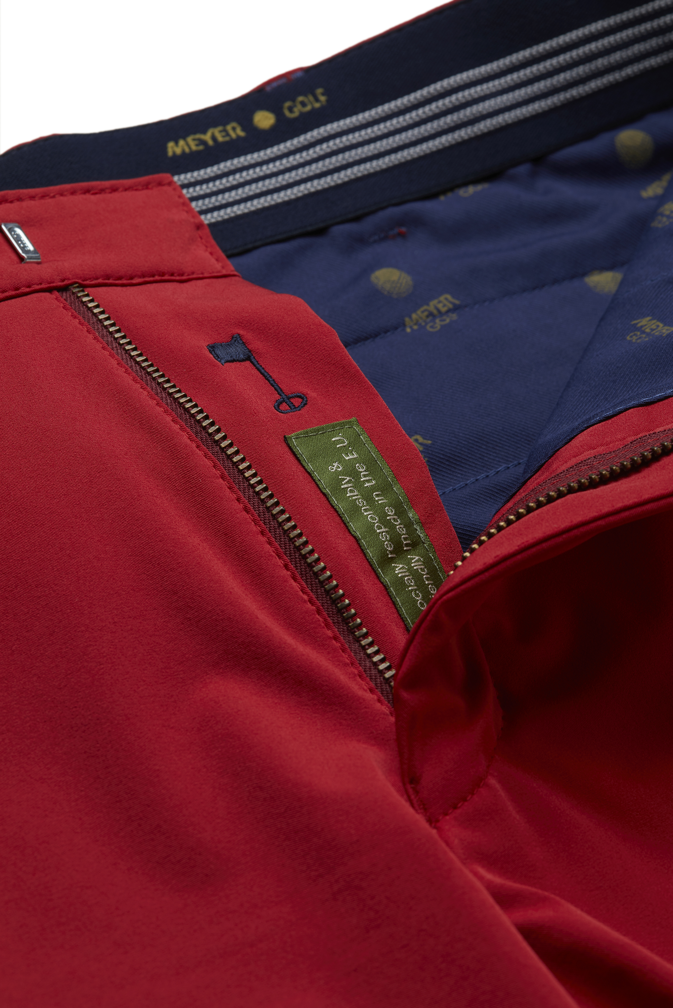 Röda shorts i golfmodell, High Performance och Super-Stretch (Meyer / B-St. Andrews) - 6