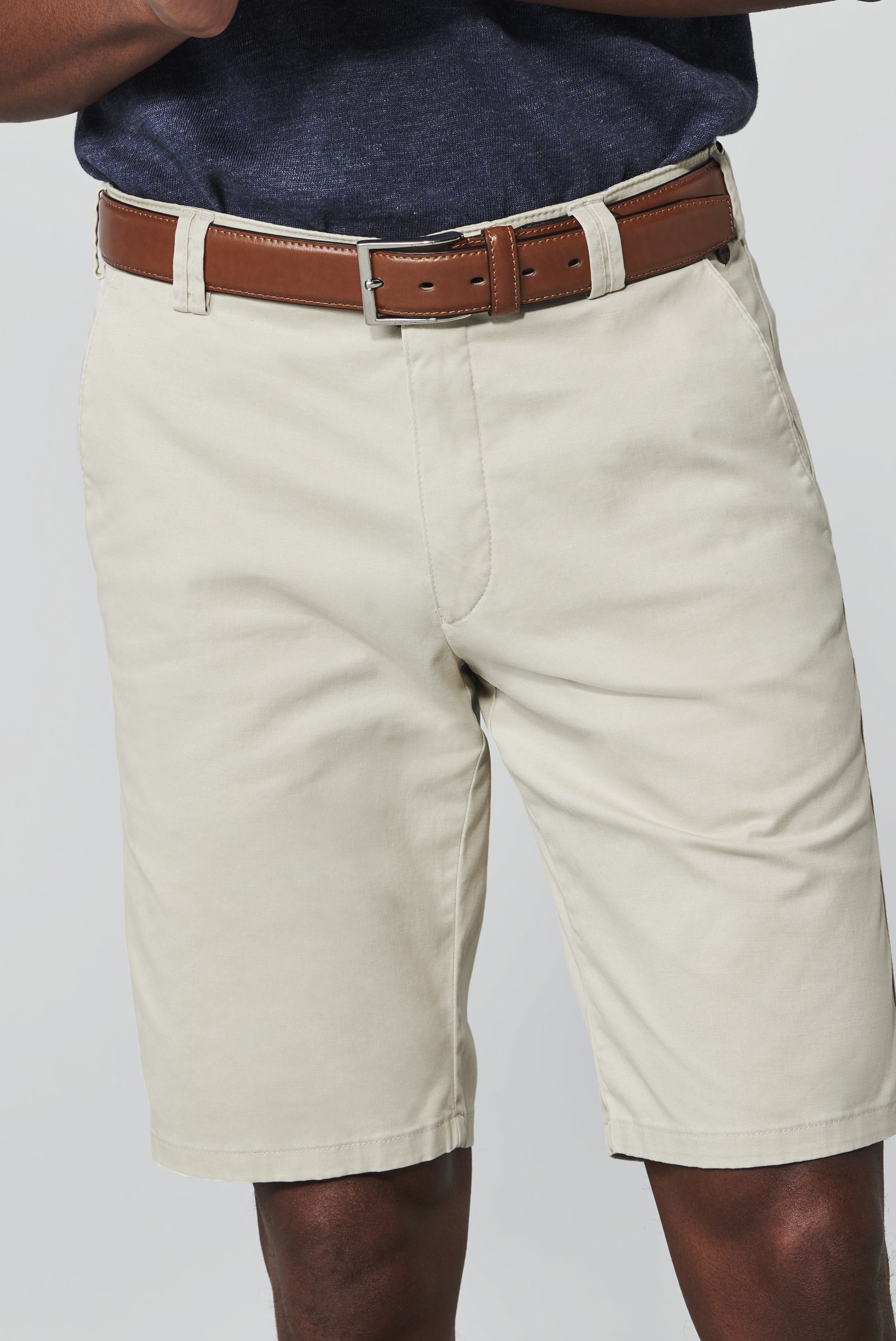 Beige shorts i citymodell (Meyer / B-Palma) - 4