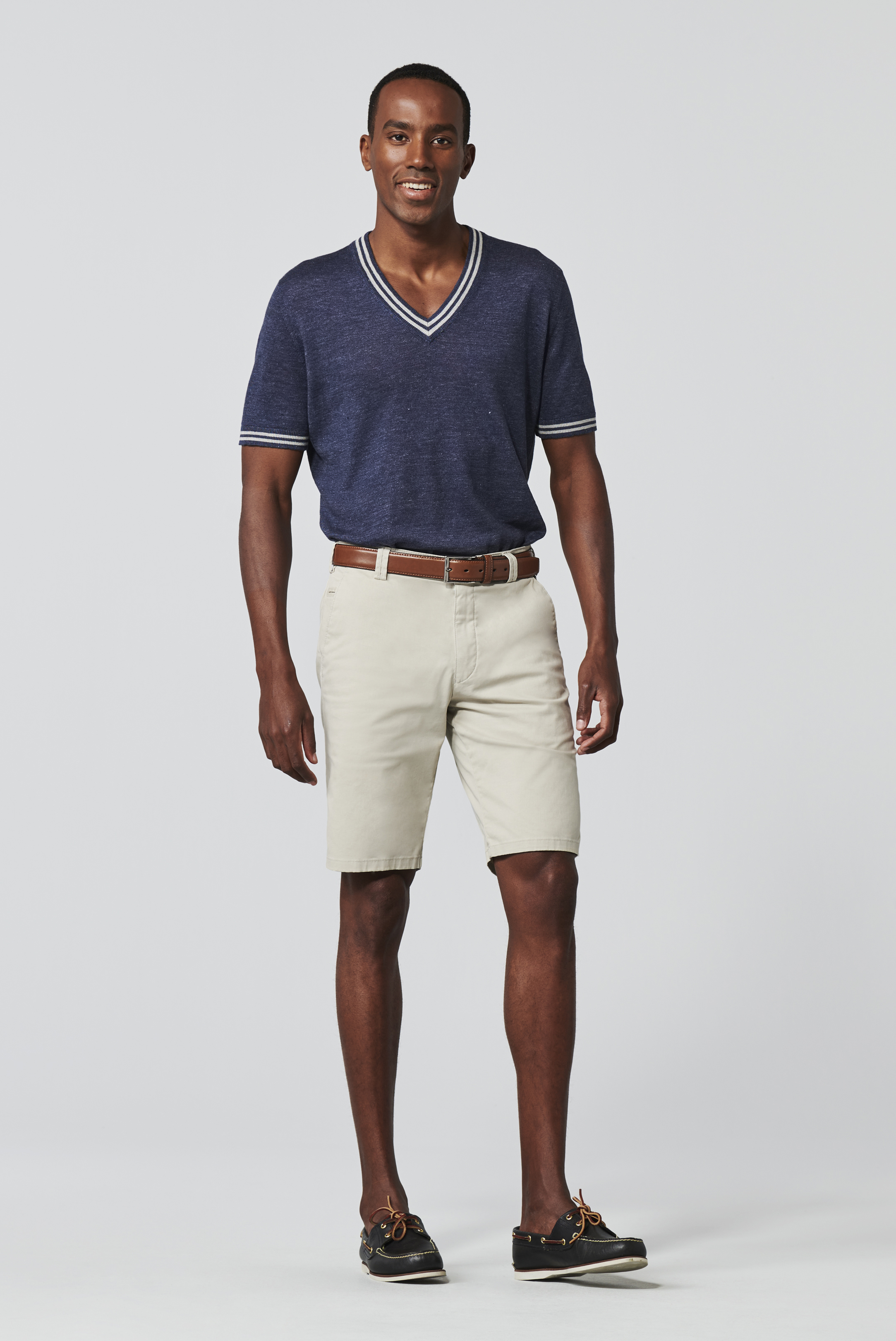 Beige shorts i citymodell (Meyer / B-Palma) - 3