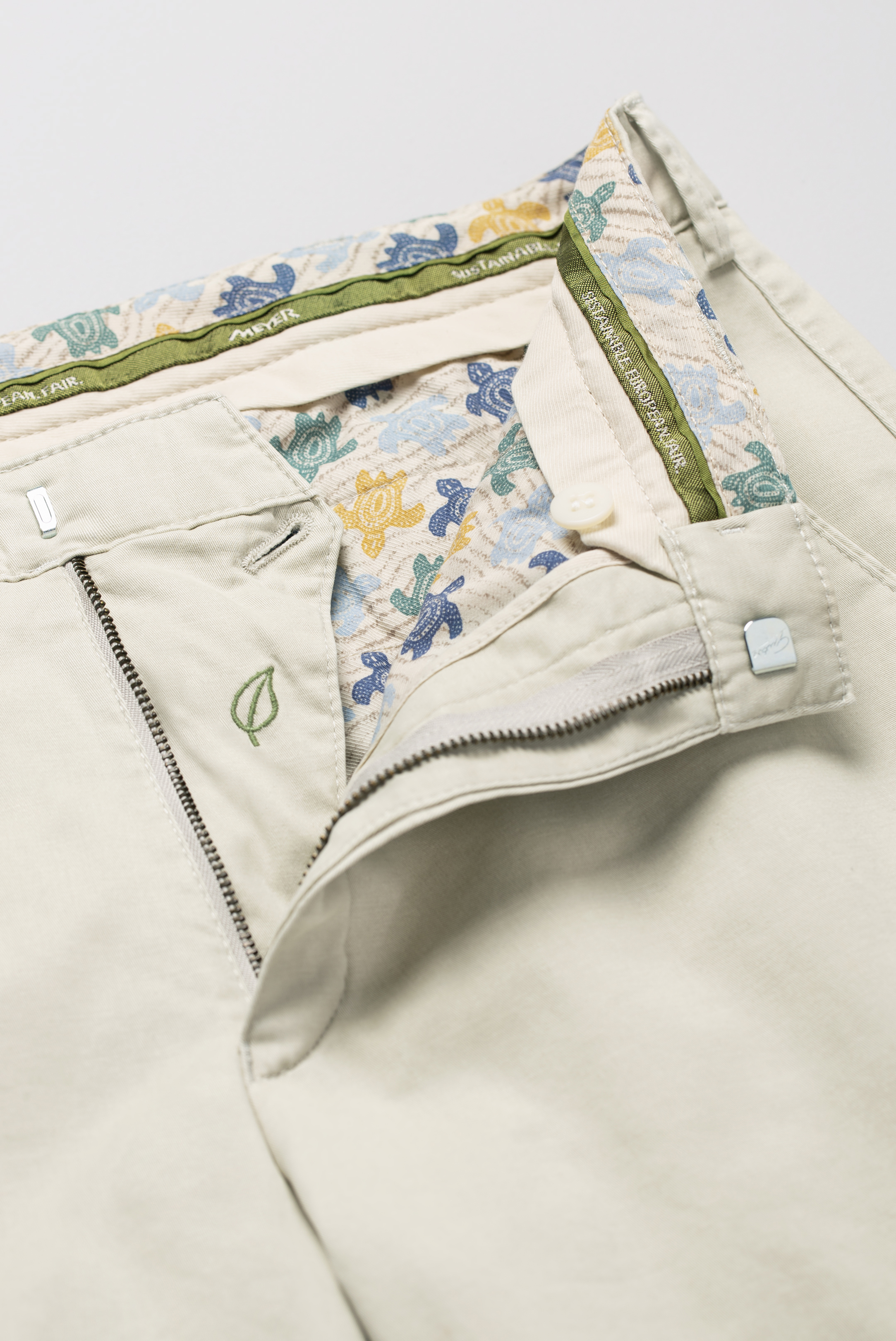 Beige shorts i citymodell (Meyer / B-Palma) - 5
