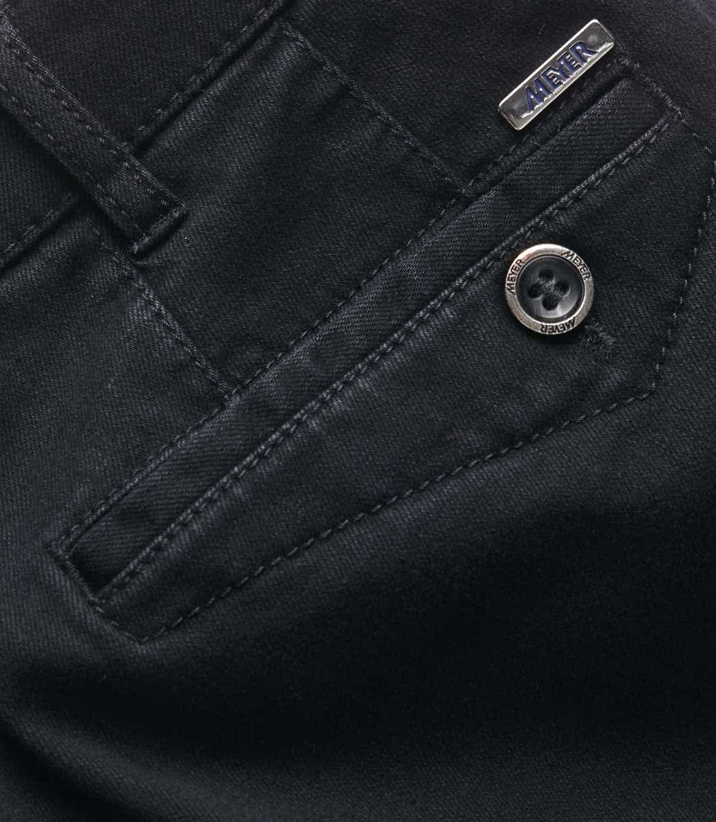 Svart (black-black) jeanshybrid i denim, modern passform och Super-Stretch (Meyer / Dublin) (finns i strl 50) - 6