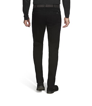Svart (black-black) jeanshybrid i denim, modern passform och Super-Stretch (Meyer / Dublin) (finns i strl 50)